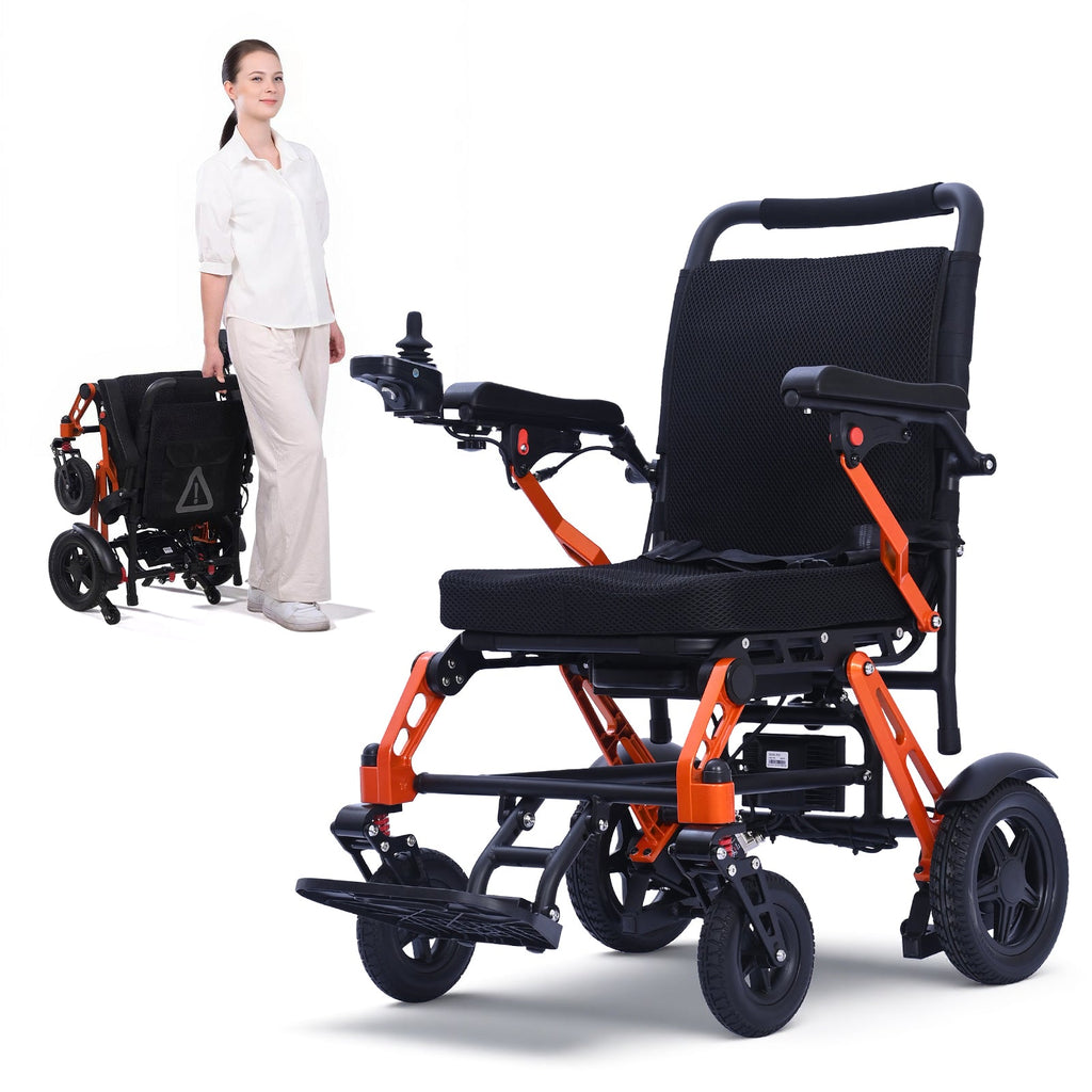 ByteTecpeak XP02 Elektrischer Rollstuhl-12Ah Akku, 20km Reichweite, 150kg