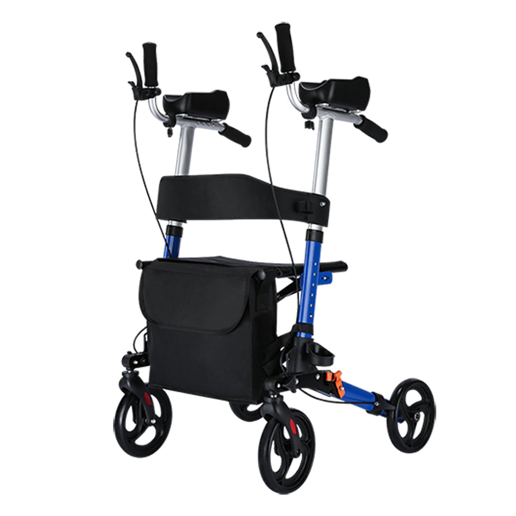 ByteTecpeak R2 4-Rad Rollator – Höhenverstellbar mit Sitzfläche, jetzt im Angebot, bis 100 kg