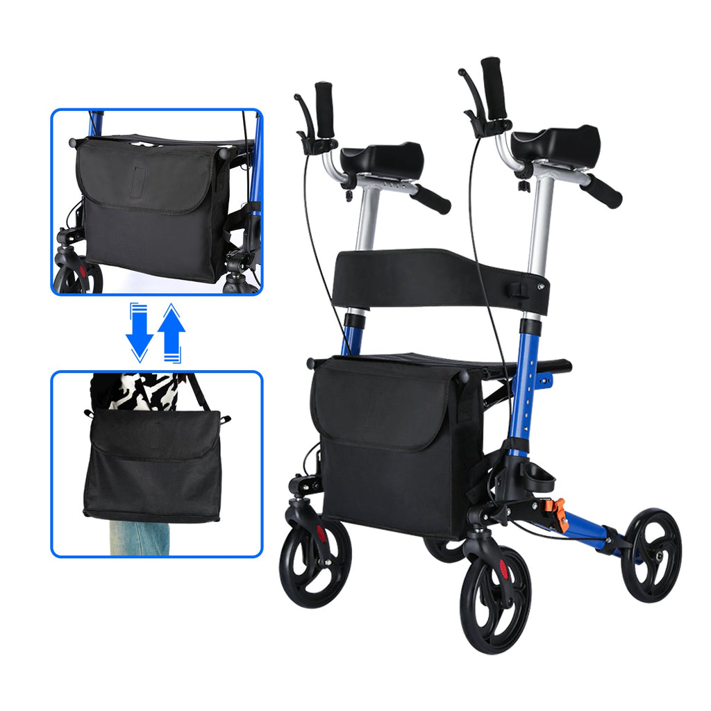 ByteTecpeak R2 4-Rad Rollator – Höhenverstellbar mit Sitzfläche, jetzt im Angebot, bis 100 kg