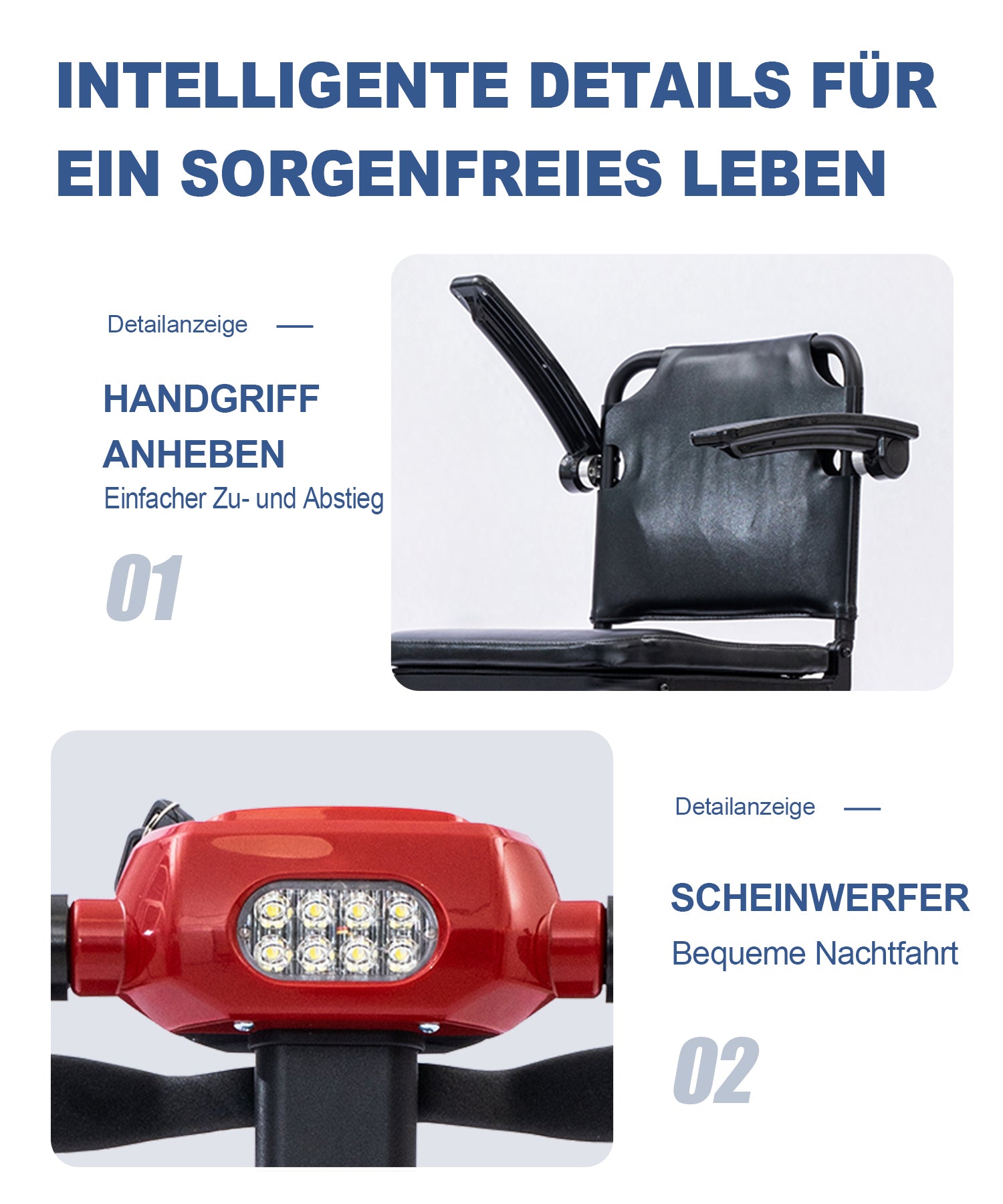 ByteTecpeak Z01 Faltbarer Elektroroller, 25KM Reichweite, 12 Ah Akku